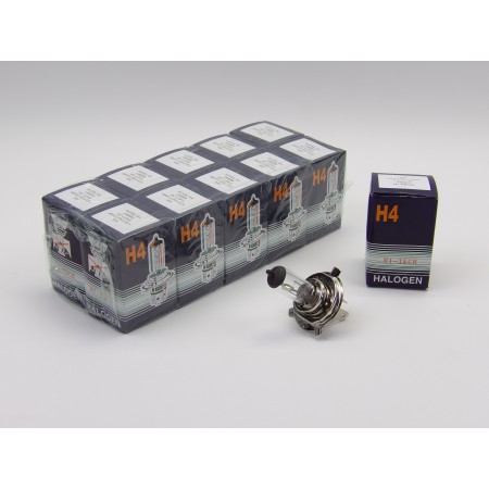 10 stk. H4 pærer 12v, 150/130w
